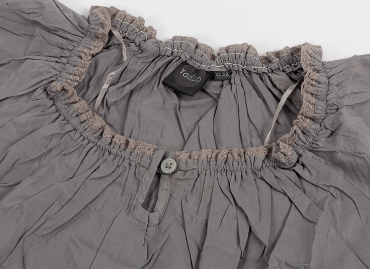 شومیز یقه دکمه دار فانوسی Tadzo