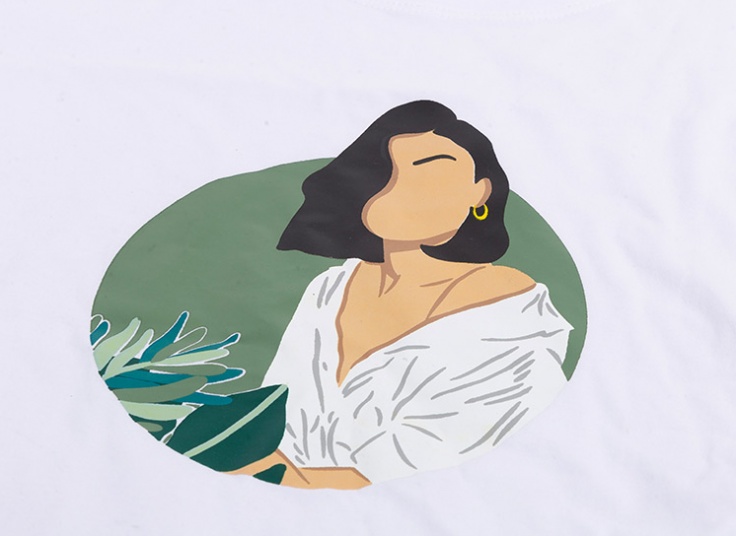 تیشرت زنانه طرح Face off