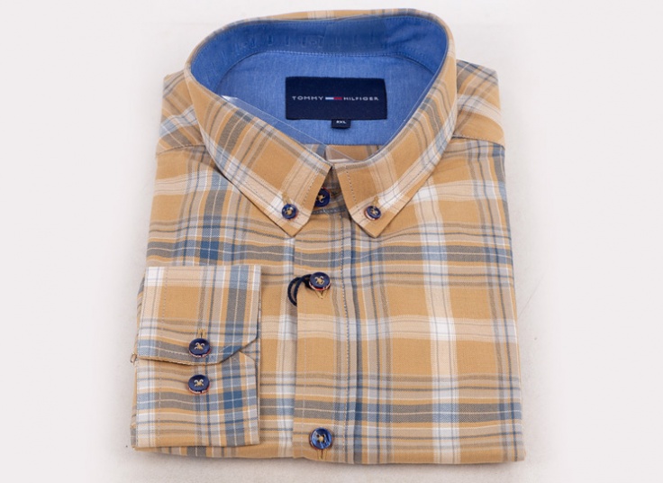 پیراهن چهارخانه مردانه TOMMY HILFIGER