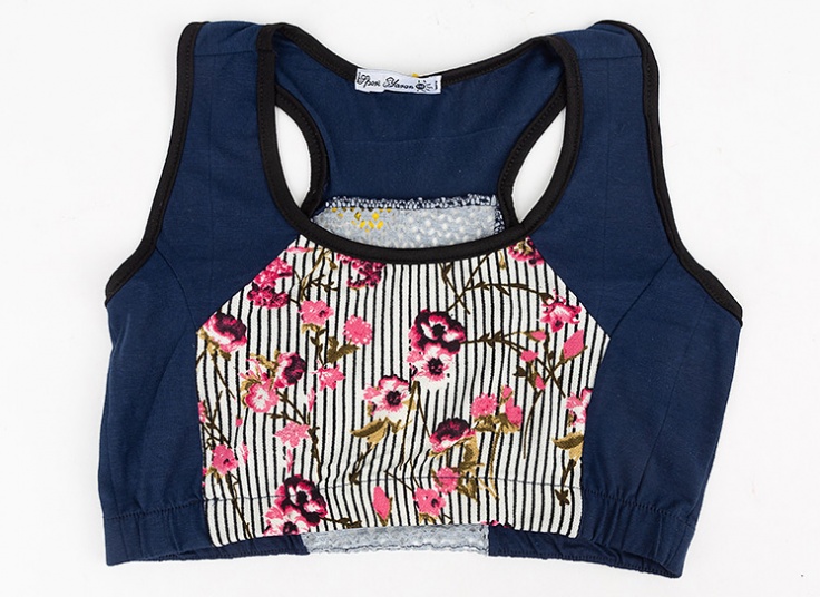 نیم تنه گل دار زنانه