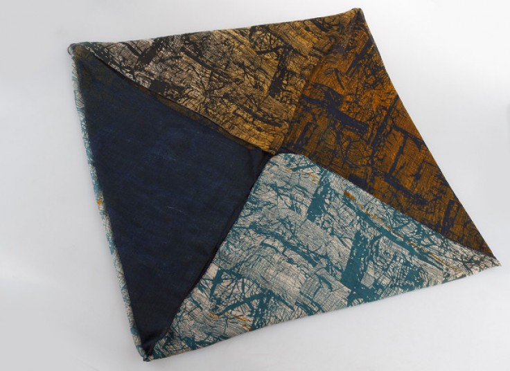 شال نخی دو رنگ