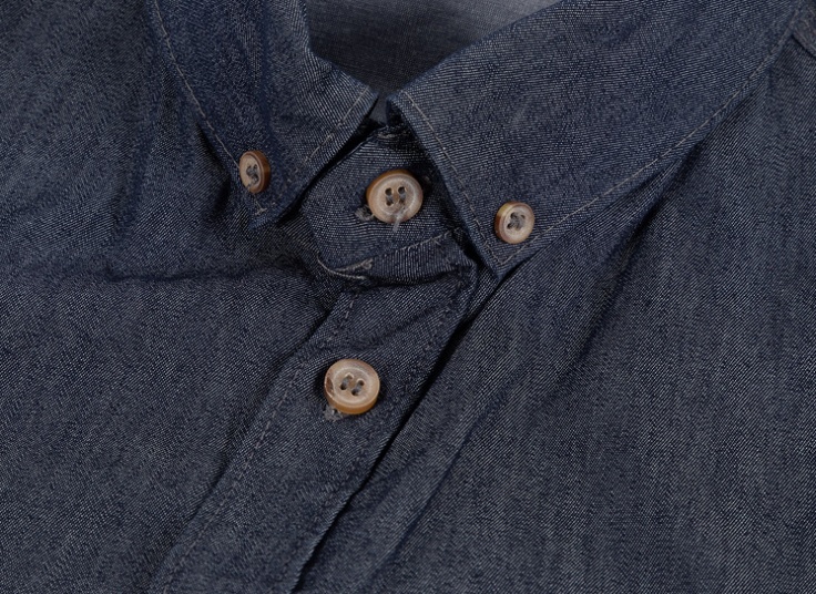 پیراهن طرح جین آستین بلند Polo