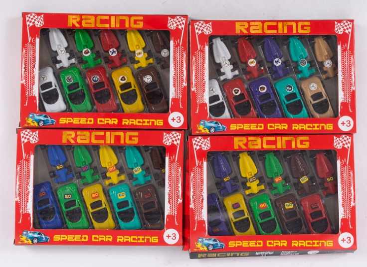 ماشین اسباب بازی پک 10 عددی