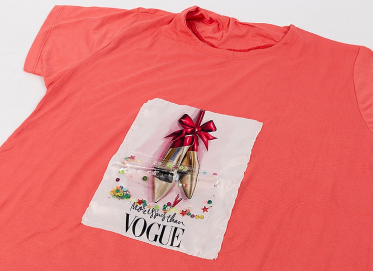 تیشرت آکواریومی زنانه