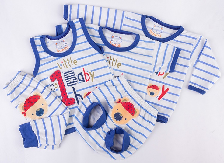 ست پنج تکه لباس بچگانه banini