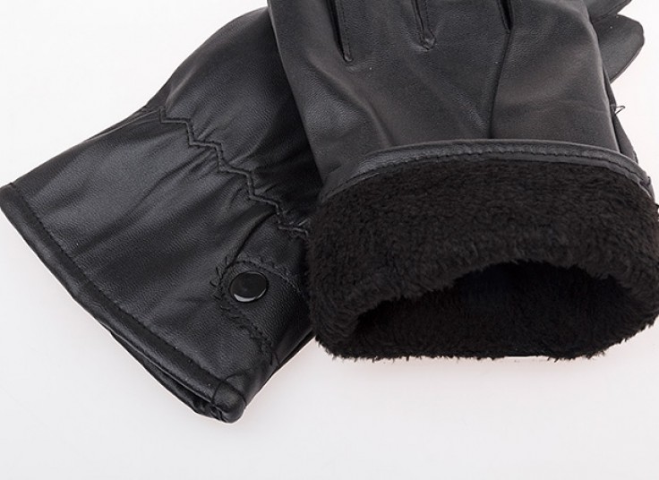 دستکش تاچ چرم زنانه