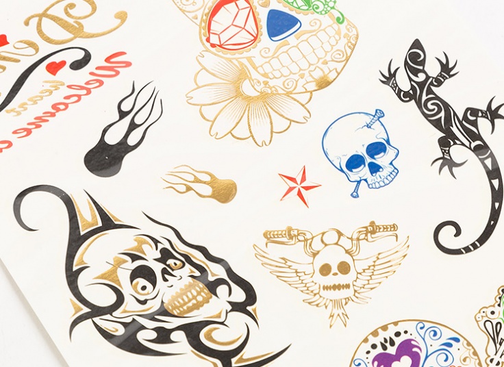 برچسب تاتو موقت