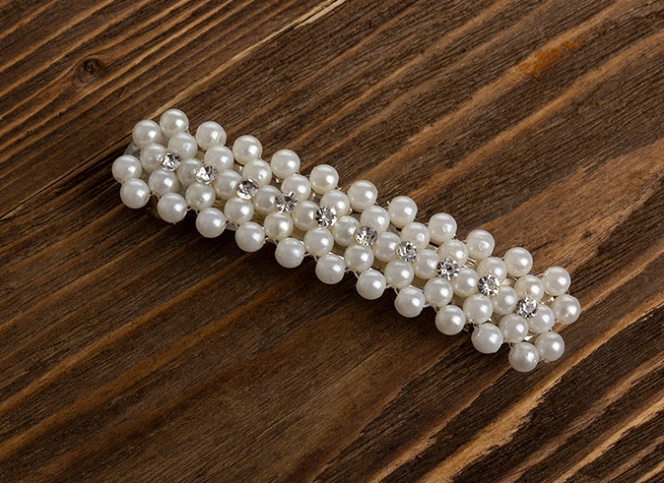 گیره مو مرواریدی