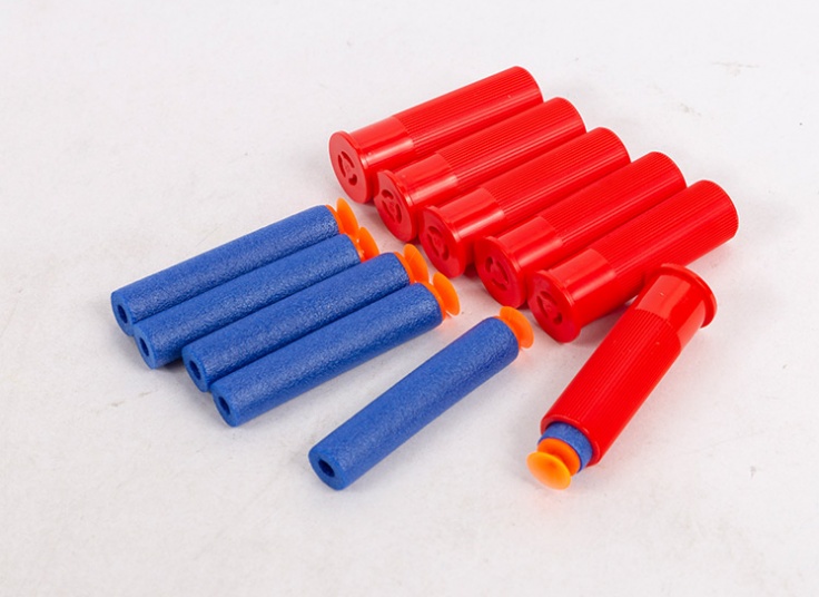 تفنگ اسباب بازی دولول پوکه پران