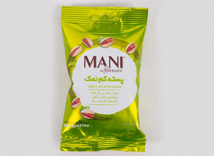 پسته کم نمک Mani
