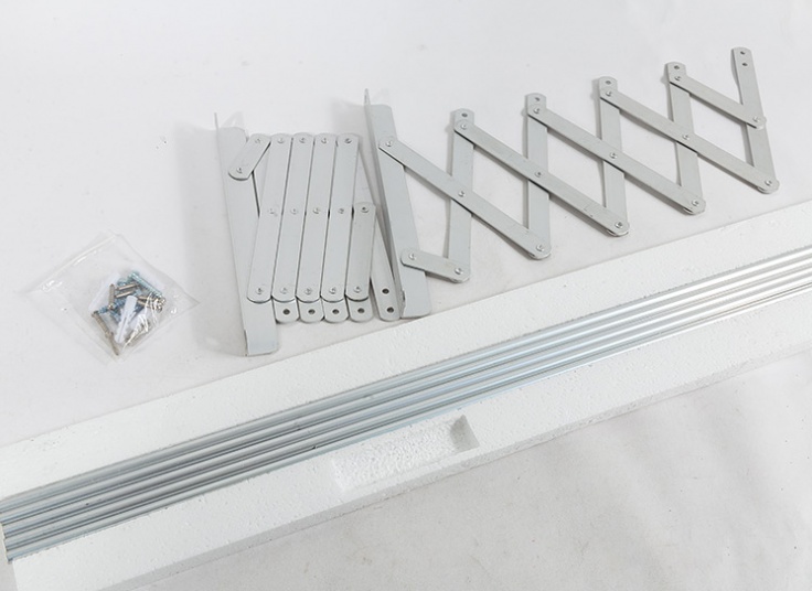 بند رخت دیواری مدل کشویی