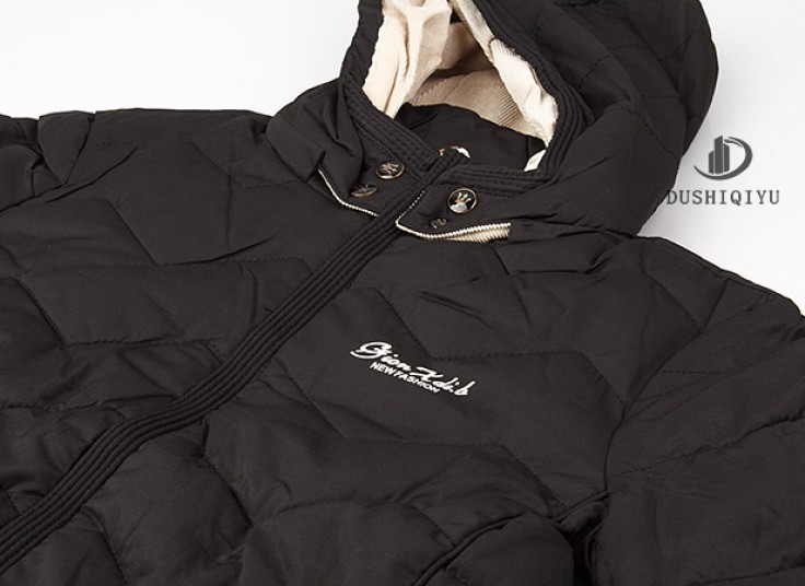 کاپشن کلاهدار زنانه DUSHIQIYU