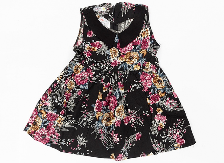 سارافون بچگانه یقه دار