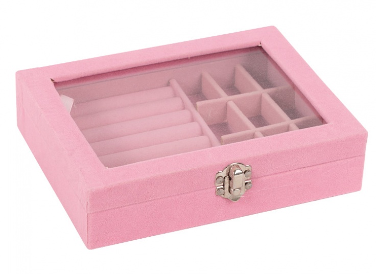 جعبه جواهرات مخمل