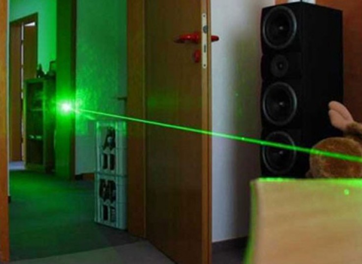 لیزر سبز شارژی  100  میلی وات