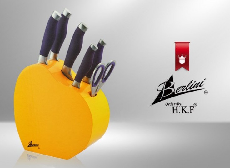 تخفیف 55 درصدی ست ۷ تکه چاقو BERLINI